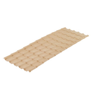Telha De Pvc Plan Marfim 2,42 X 0,88 MaxPlast
