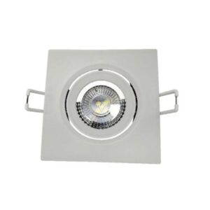 SPOT LED 3W QUADRADO LUZ AM 3000K BIVOLT