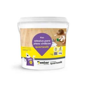 Cola para Piso Vinilicos 4kg Quartzolit