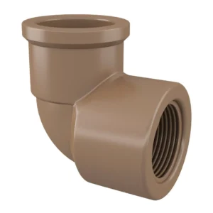 Joelho 90° Soldável com Rosca em PVC 20mmx1/2 Pol. FORTLEV