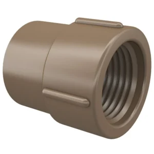 Luva Soldável com Rosca em PVC 20mmx1/2 Pol. FORTLEV