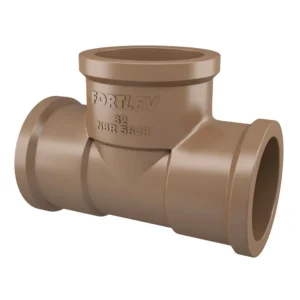 Tê Soldável em PVC 20mm FORTLEV