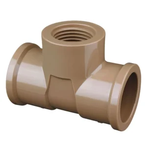 Tê Soldável com Rosca em PVC 25mmx1/2 Pol. FORTLEV