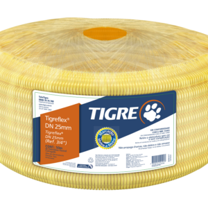 Eletroduto Flexível Corrugado Tigreflex® Amarelo