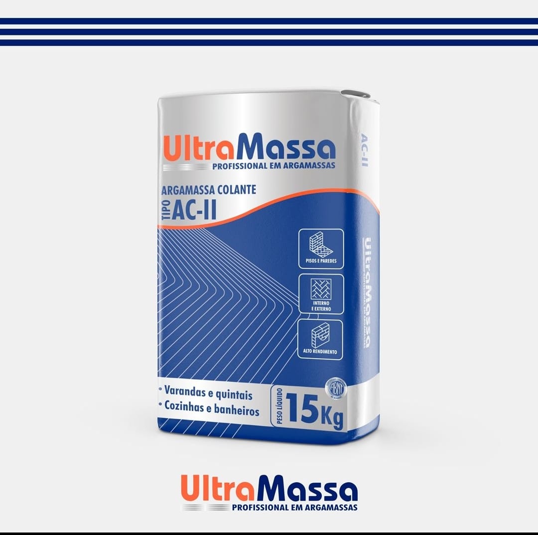 Argamassa AC3 15KG Ultramassa - Imagem 4